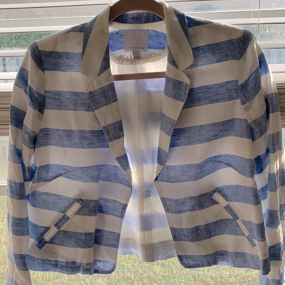 Anthropologie , size 6 , light blue